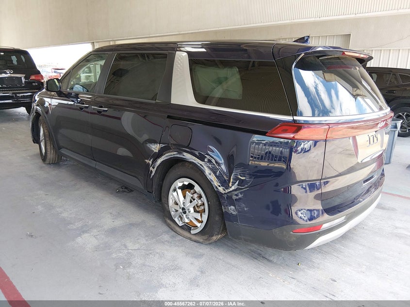 Vin: kndnb4h34p6221940, lot: 46065591, kia carnival mpv lx seat package 20233