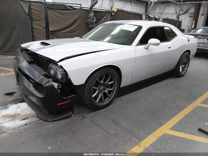 Vin: 2c3cdzdj3fh706672, lot: 46065603, dodge challenger srt 392 20152