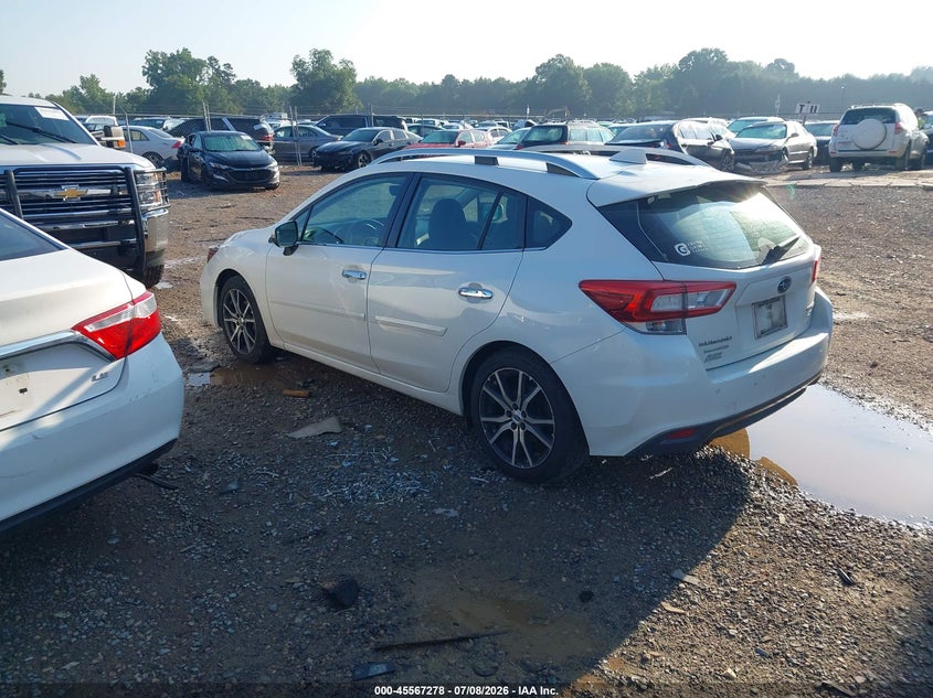 Vin: 4s3gtat65h3749897, lot: 46065607, subaru impreza 2.0i limited 20173