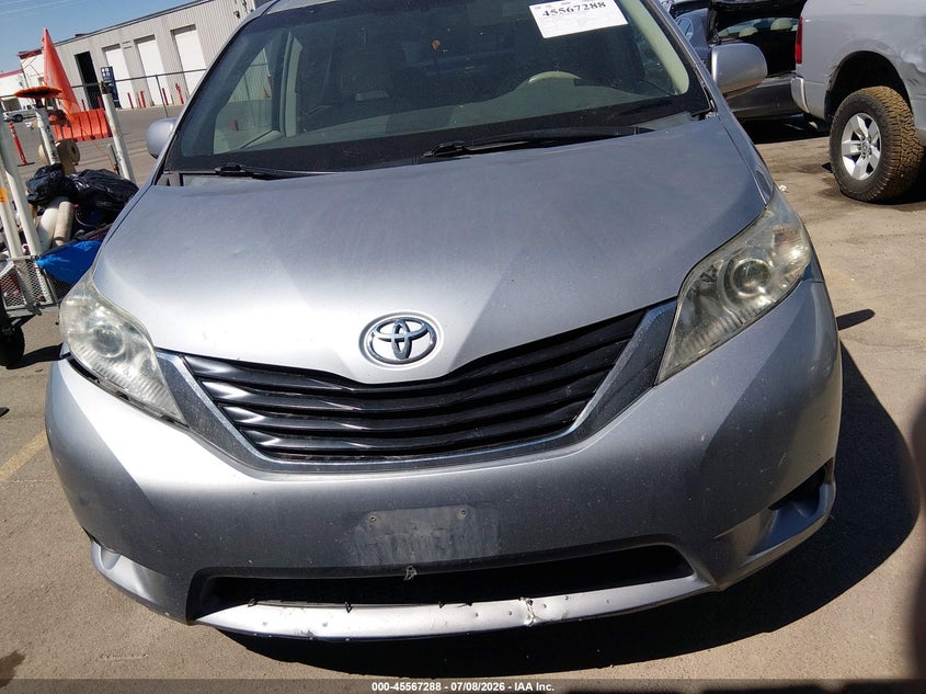 2011 TOYOTA SIENNA VAN 3.5L V-6 DOHC, VVT, 265HP