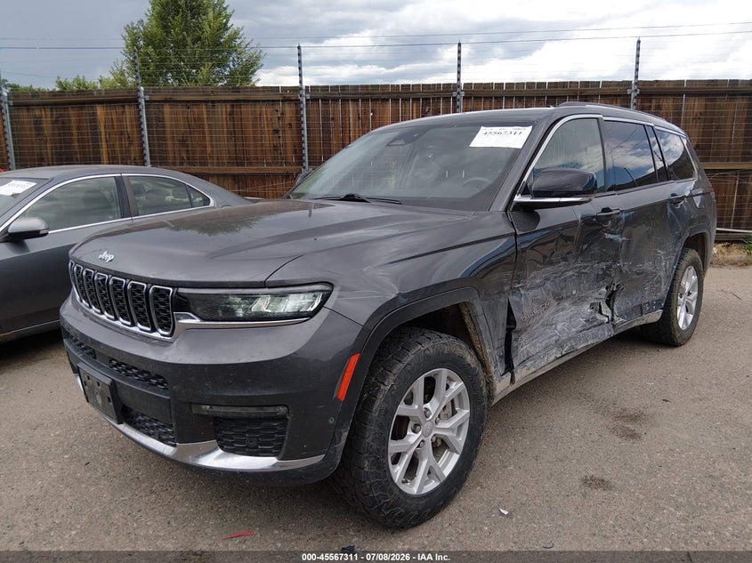 2023 JEEP GRAND CHEROKEE L auction photo 2
