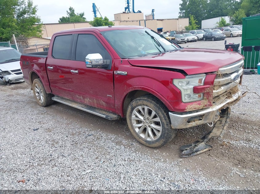 Vin: 1ftew1eg6gfa45290, lot: 46065661, ford f-150 lariat 2016 img_1
