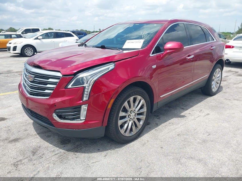 2019 Cadillac XT5, Front End, IAAI, VIN 1GYKNCRS3KZ239731 — photo 2
