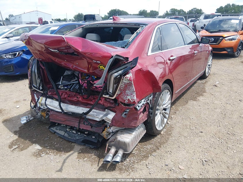 Vin: 1g6kg5rs4ju153242, lot: 46065702, cadillac ct6 premium luxury 20184