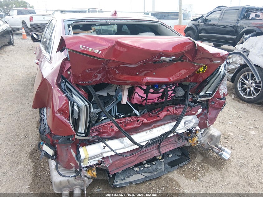2018 Cadillac Ct6 Premium Luxury VIN: 1G6KG5RS4JU153242 Lot: 45567373