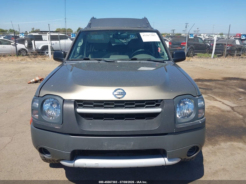 2002 Nissan Xterra Xe VIN: 5N1ED28Y12C504151 Lot: 45567383