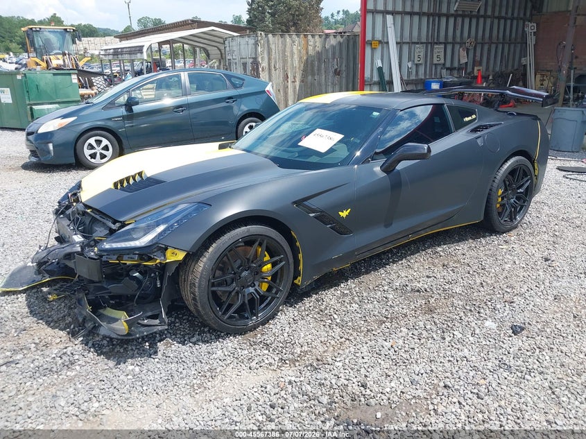 Vin: 1g1yk2d74g5107798, lot: 46065715, chevrolet corvette stingray z51 20162
