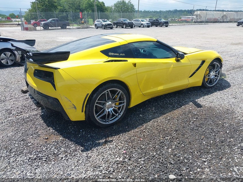 Vin: 1g1yk2d74g5107798, lot: 46065715, chevrolet corvette stingray z51 20164