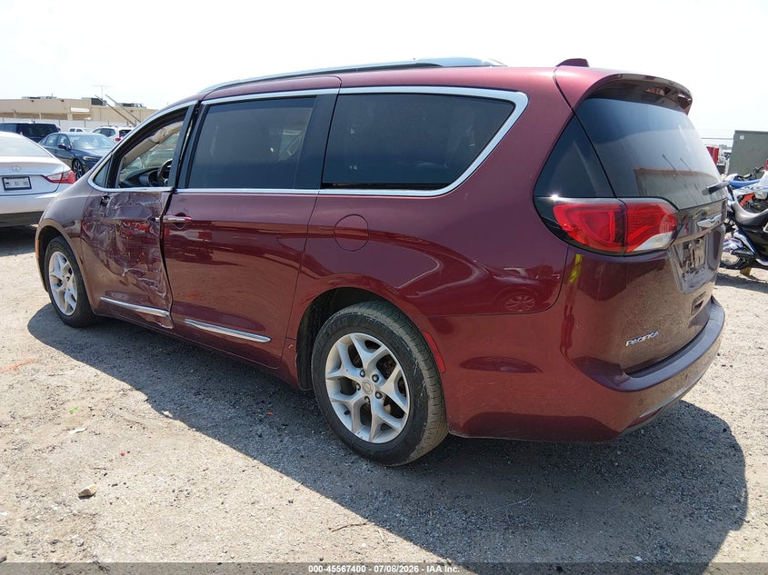 Vin: 2c4rc1eg0hr796311, lot: 46065729, chrysler pacifica touring-l plus 20173