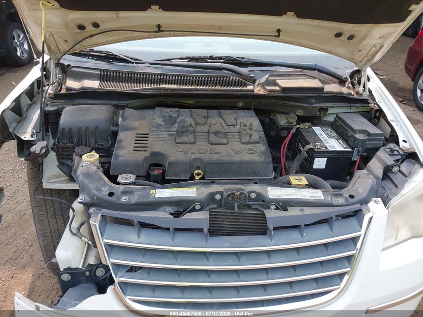 2010 Chrysler Town & Country New Limited VIN: 2A4RR7DX9AR448848 Lot: 45567406