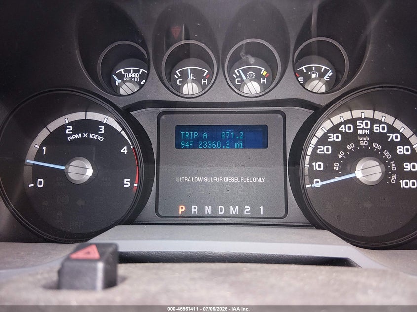 2012 FORD SUPER DUTY F-250 SRW auction photo 7