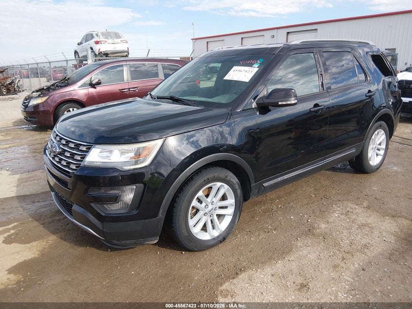 Vin: 1fm5k7d86ggb32637, lot: 46065752, ford explorer xlt 20162
