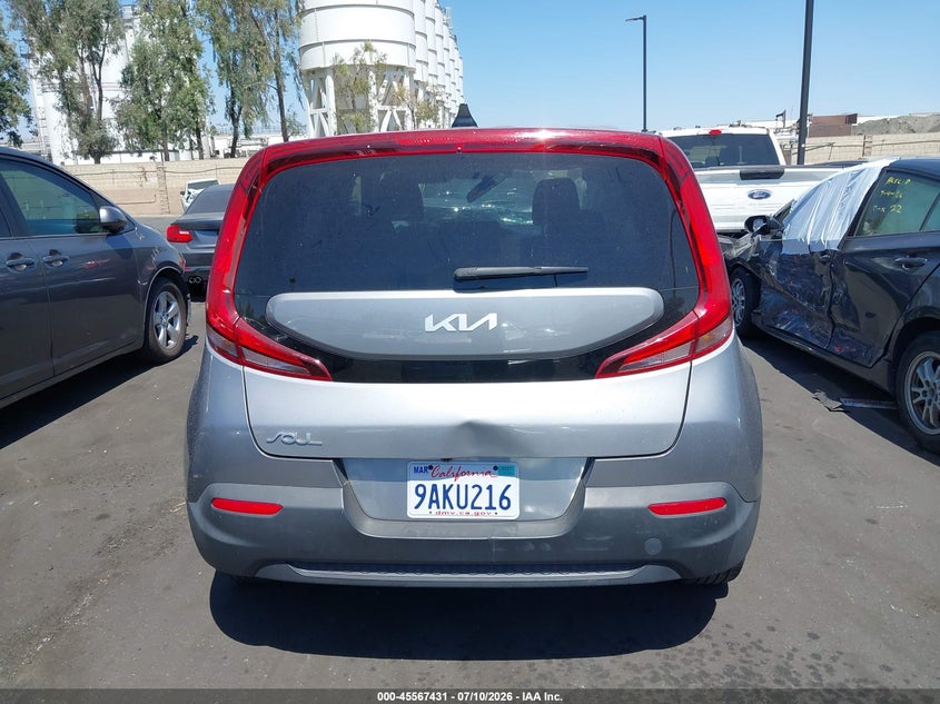 2022 Kia Soul Lx VIN: KNDJ23AU9N7826393 Lot: 45567431