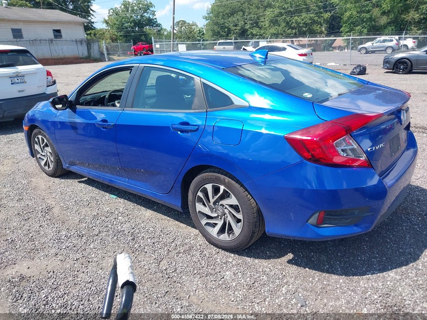 2017 HONDA CIVIC auction photo 3
