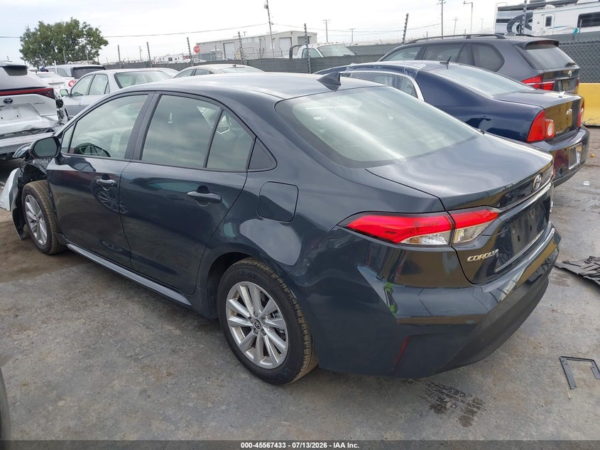2025 TOYOTA COROLLA SEDAN 1.8L I-4 DOHC, VVT, 96HP