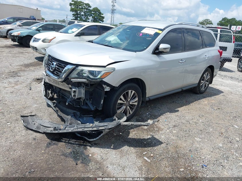 Vin: 5n1dr2mn9kc602014, lot: 46065765, nissan pathfinder s 20192