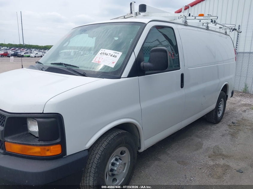 Vin: 1gcwgfcf7f1278485, lot: 46065775, chevrolet express 2500 work van 20152