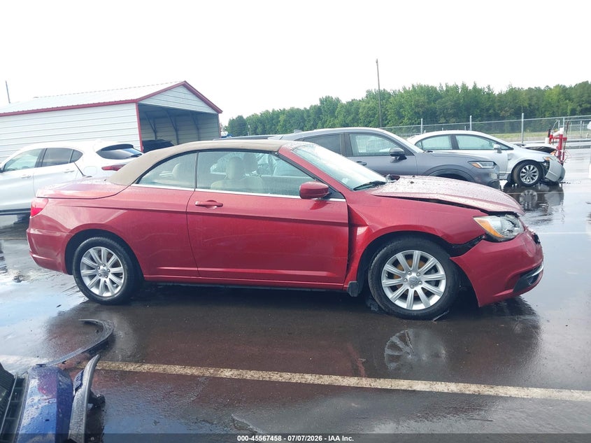 2012 Chrysler 200 Touring VIN: 1C3BCBEB0CN162891 Lot: 45567458