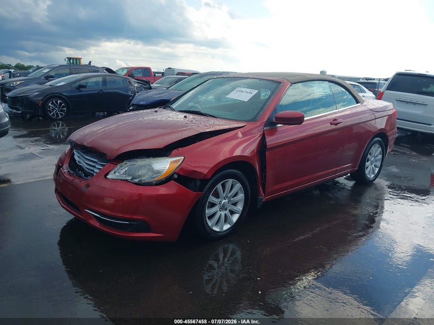 Vin: 1c3bcbeb0cn162891, lot: 46065787, chrysler 200 touring 20122