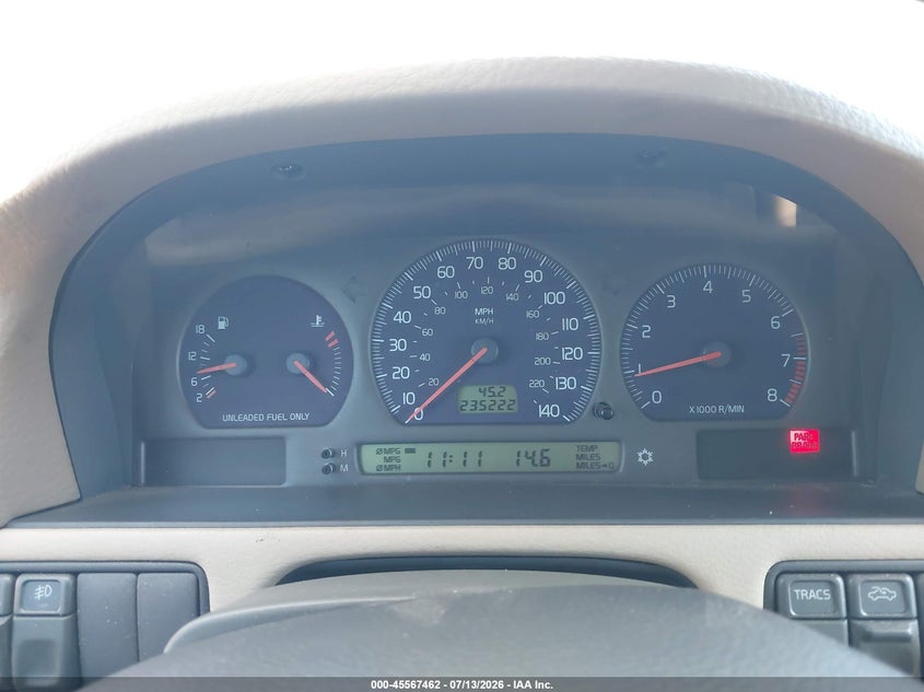 1998 Volvo V70 R VIN: YV1LW5248W2502352 Lot: 45567462