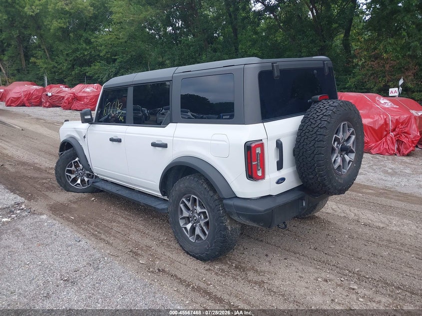 Vin: 1fmee5dp0plb61769, lot: 46065797, ford bronco badlands 20233