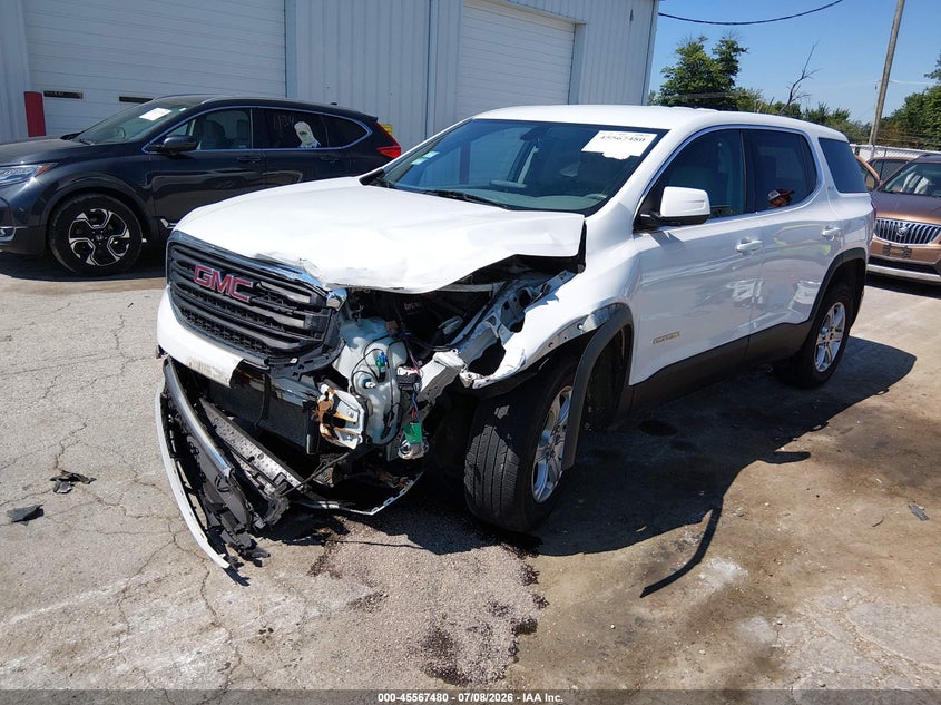Vin: 1gkknkla5jz198456, lot: 46065809, gmc acadia sle-1 20182