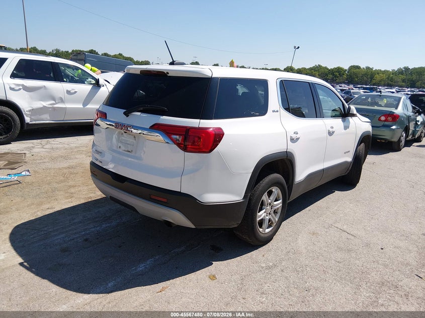 Vin: 1gkknkla5jz198456, lot: 46065809, gmc acadia sle-1 20184
