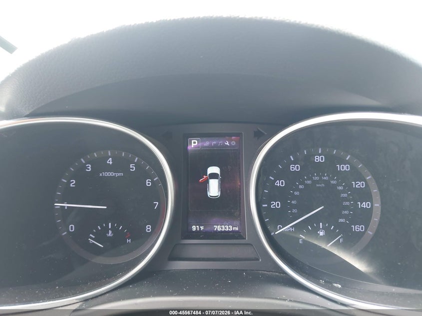 2017 HYUNDAI SANTA FE auction photo 7