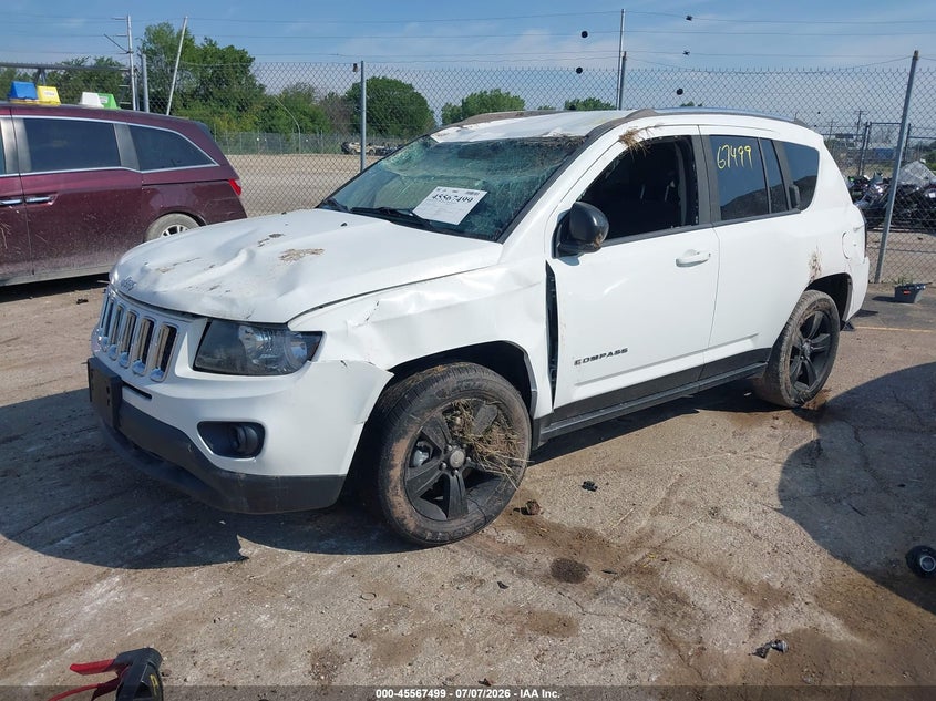 Vin: 1c4njdbb9fd225673, lot: 46065828, jeep compass sport 20152