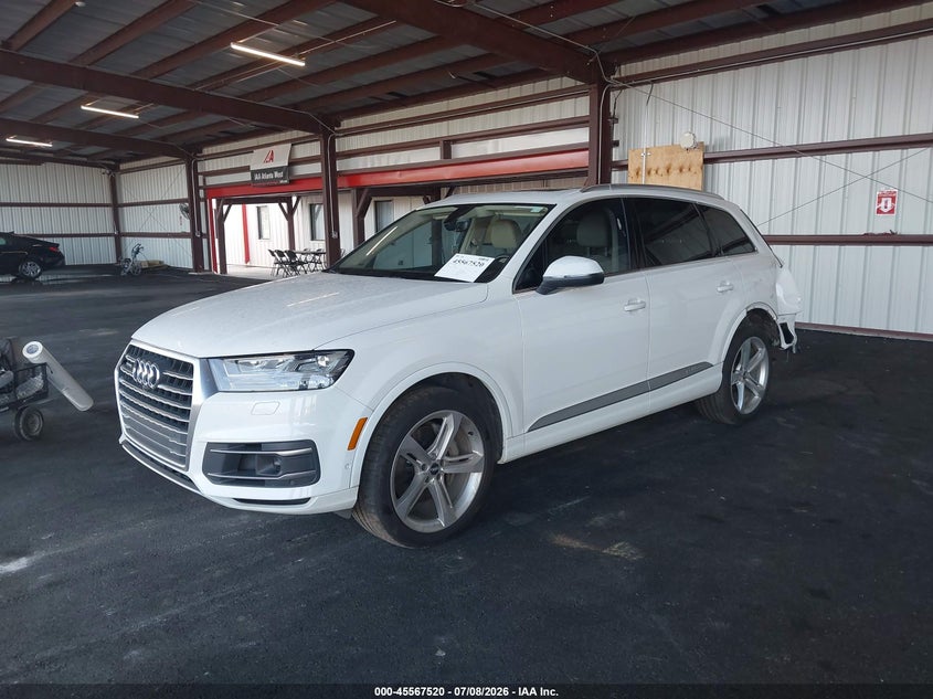 Vin: wa1vaaf76kd015430, lot: 46065849, audi q7 55 premium 20192