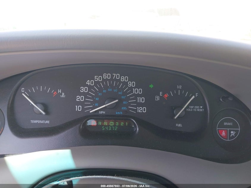 2003 Buick Century Custom VIN: 2G4WS52J331101660 Lot: 45567553