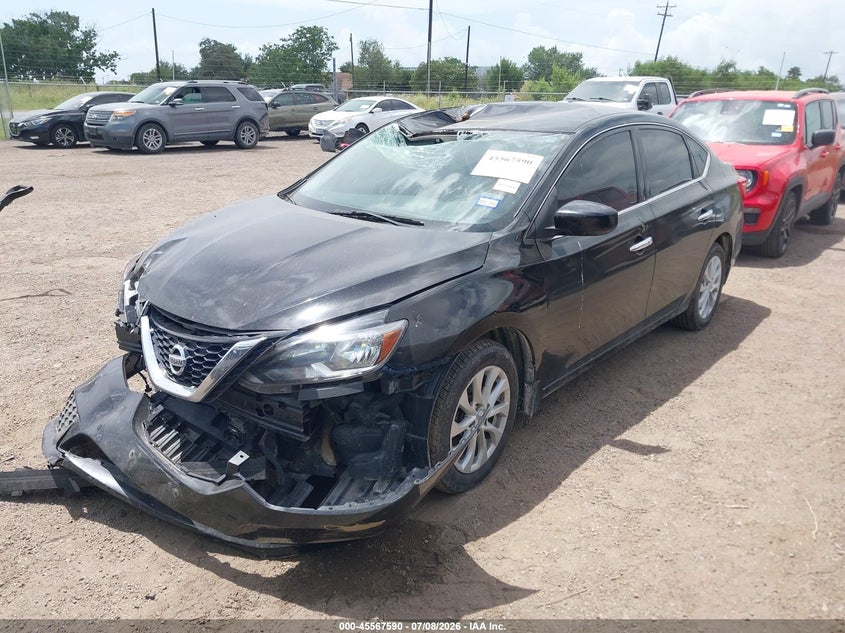 2019 Nissan Sentra, Дах, IAAI, VIN 3N1AB7AP2KY250435 — фото 2