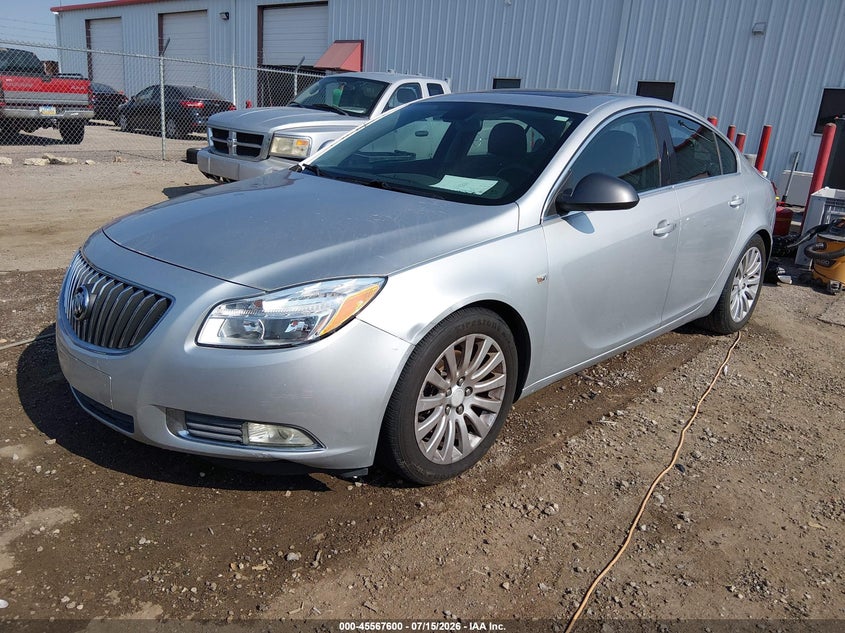 2011 Buick Regal Cxl Turbo Russelsheim VIN: W04GX5GV8B1087940 Lot: 45567600
