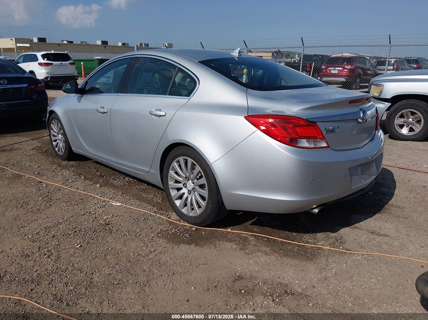 2011 Buick Regal Cxl Turbo Russelsheim VIN: W04GX5GV8B1087940 Lot: 45567600