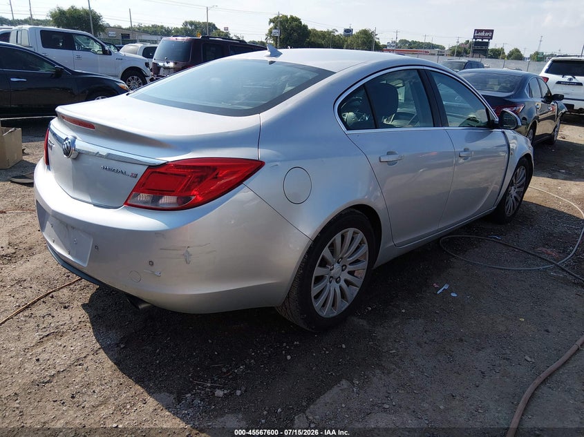 2011 Buick Regal Cxl Turbo Russelsheim VIN: W04GX5GV8B1087940 Lot: 45567600