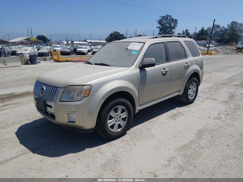 Vin: 4m2cn8b77bkj03117, lot: 46065953, mercury mariner 20112