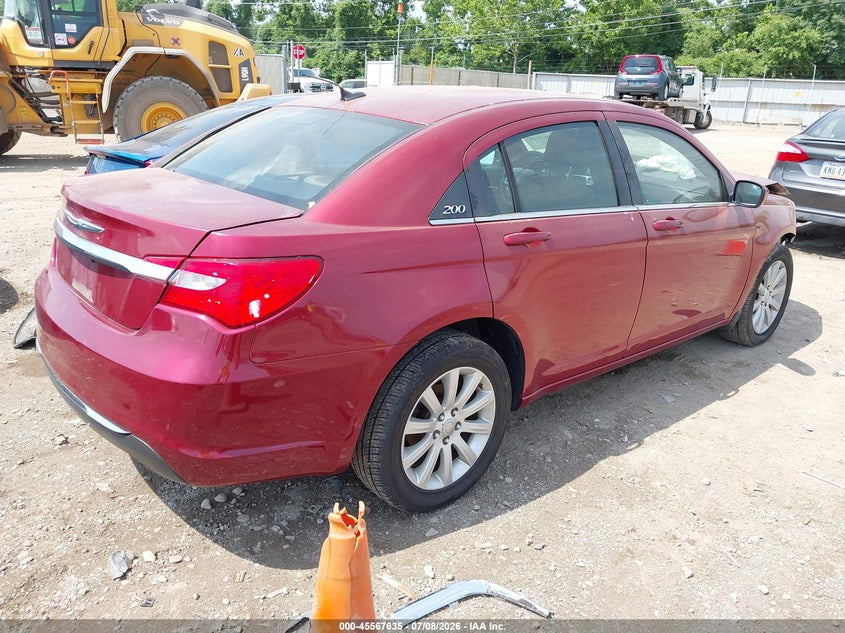 Vin: 1c3bc1fg8bn594826, lot: 46065964, chrysler 200 touring 20114