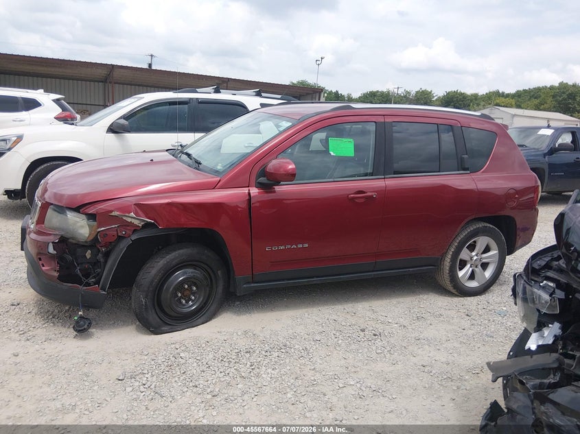JEEP COMPASS 2014 VIN 1C4NJCEB8ED559844