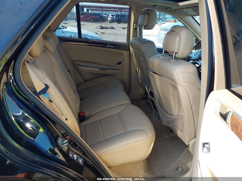 2011 Mercedes-Benz Ml 350 4Matic VIN: 4JGBB8GB3BA632511 Lot: 45567683