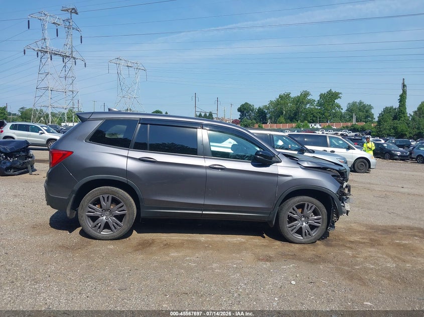 2020 Honda Passport Awd Ex-L VIN: 5FNYF8H56LB004625 Lot: 45567697