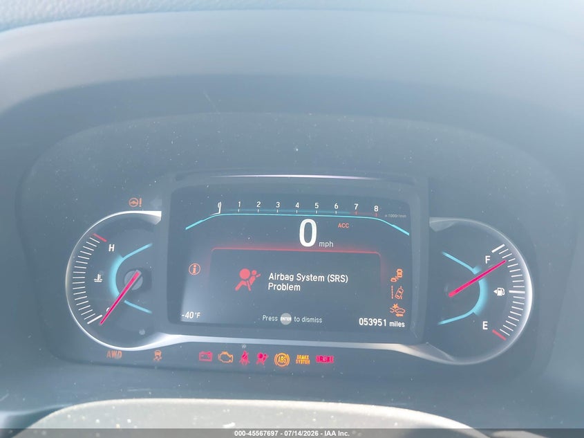 2020 Honda Passport Awd Ex-L VIN: 5FNYF8H56LB004625 Lot: 45567697
