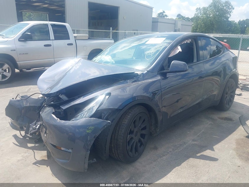 2022 TESLA MODEL Y auction photo 2