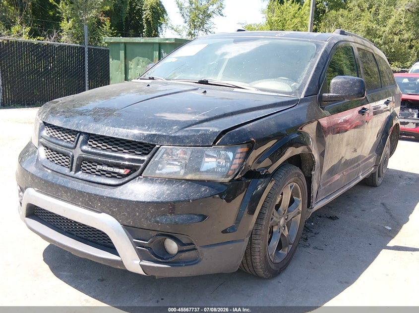2015 Dodge Journey, Левый перёд, IAAI, VIN 3C4PDCGB9FT727970 — фото 2