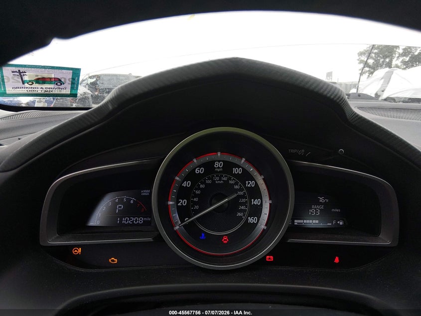 MAZDA MAZDA3 2015 VIN 3MZBM1W75FM223984