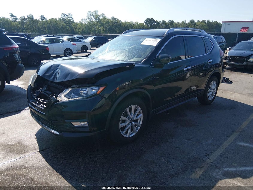 2017 Nissan Rogue, Front End, IAAI, VIN JN8AT2MTXHW143627 — photo 2