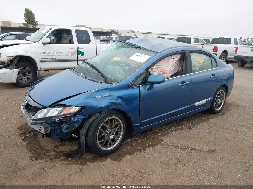 2006 Honda Civic Lx 1HGFA16546L049727 photo 1