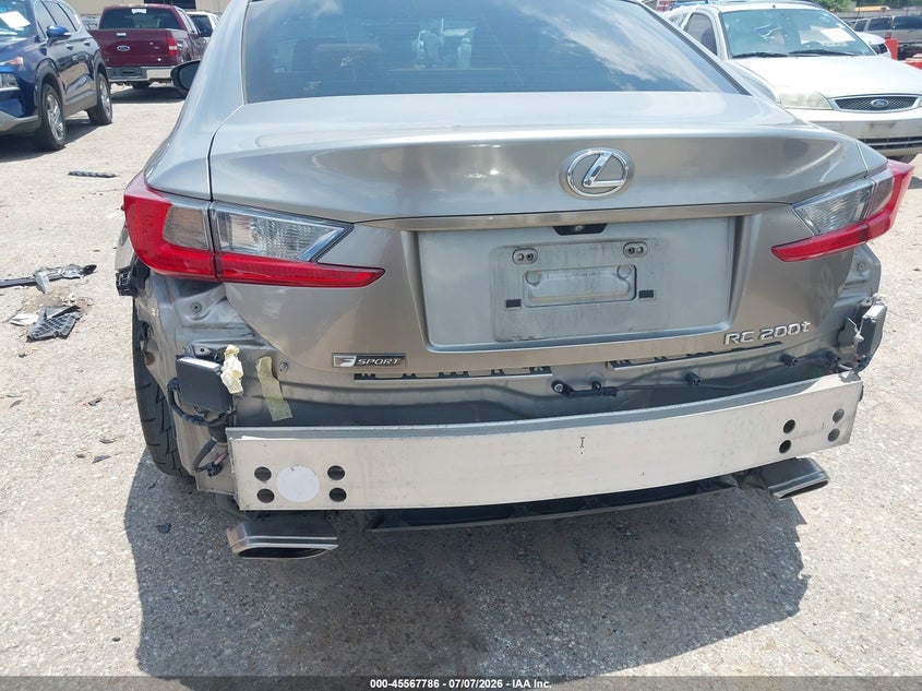 2016 Lexus Rc 200T VIN: JTHHA5BC9G5003933 Lot: 45567786