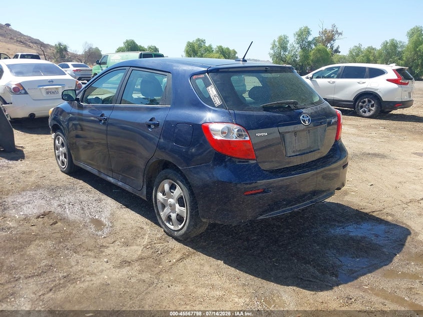 2009 TOYOTA MATRIX — zdjęcie 3