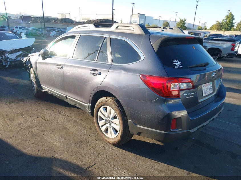 Vin: 4s4bsacc6f3318870, lot: 46066143, subaru outback 2.5i premium 20153