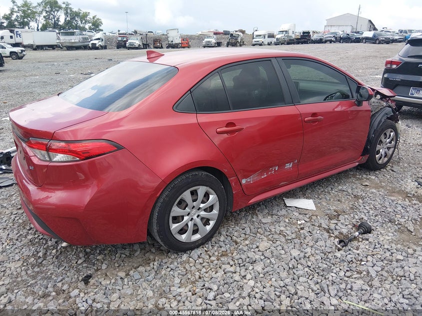 2020 TOYOTA COROLLA auction photo 4